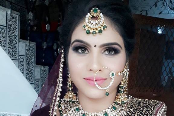 Bridal makeup