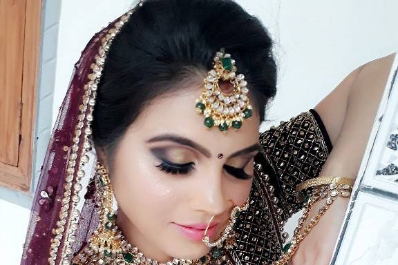 Bridal makeup