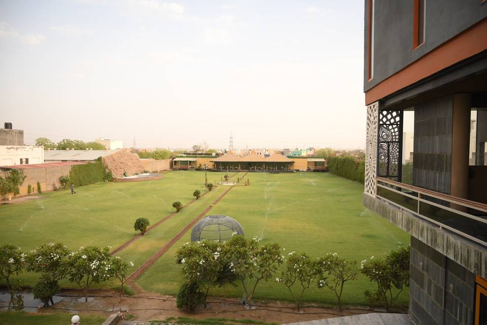 Lawn area