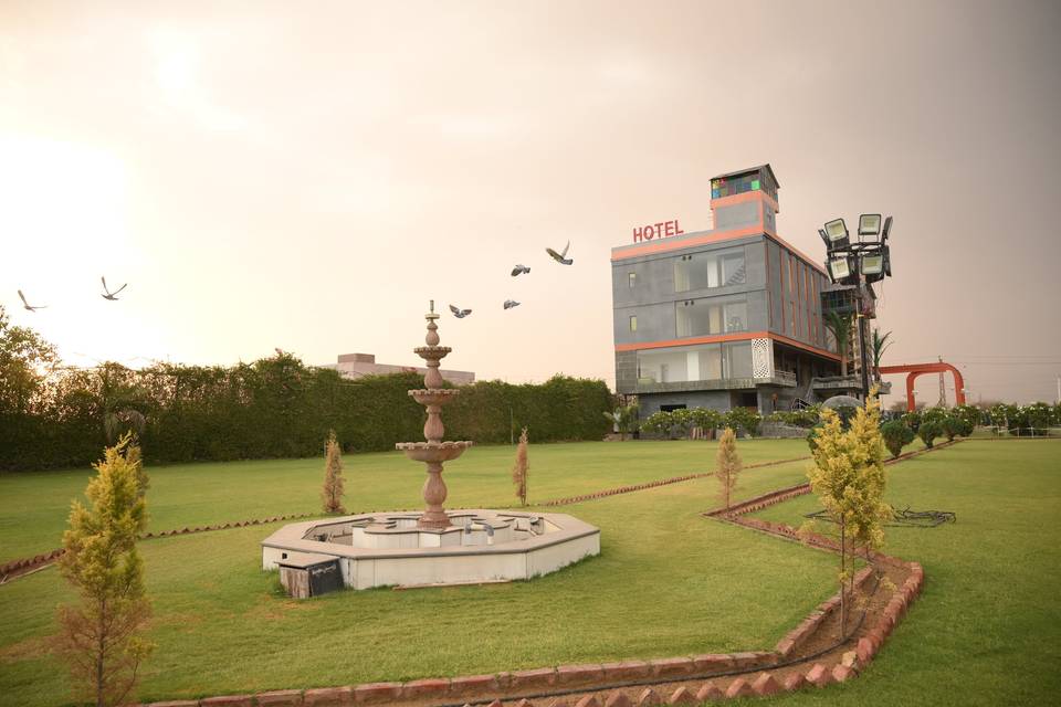 Lawn area