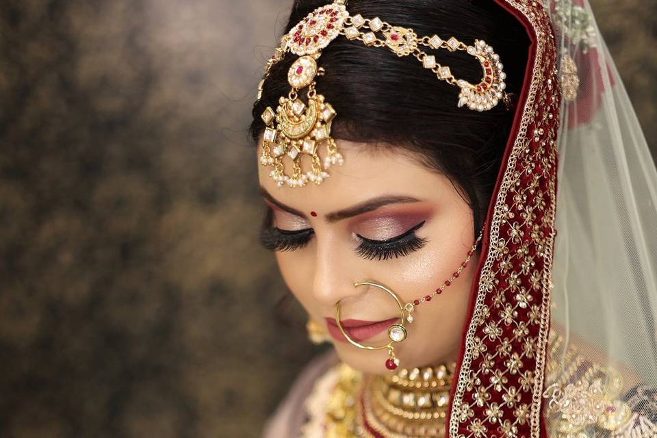 Bridal makeup