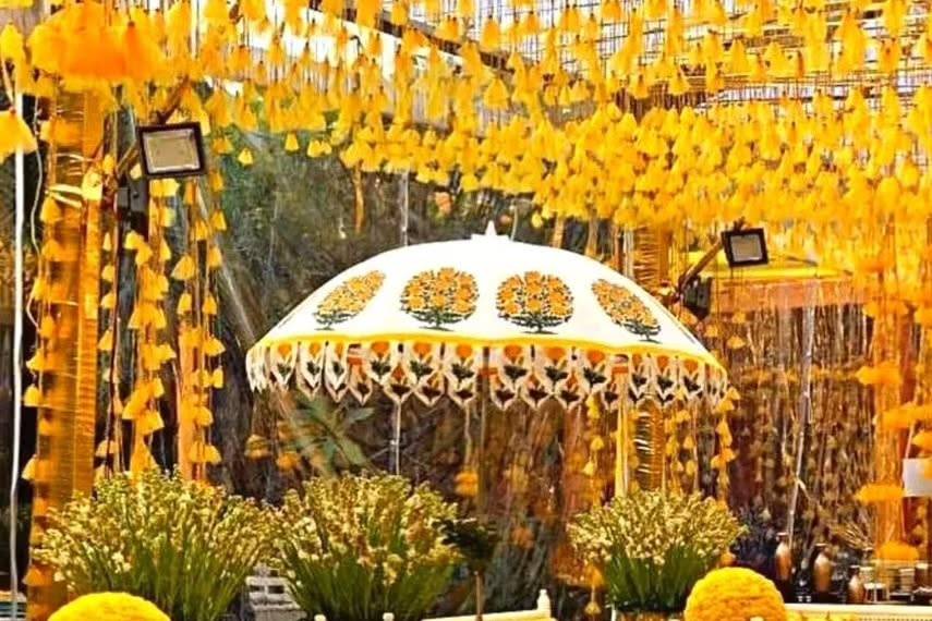 Haldi decor