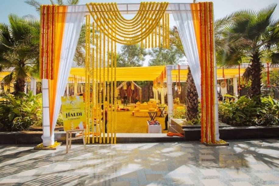 Haldi decor