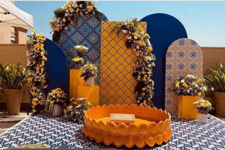 Haldi decor