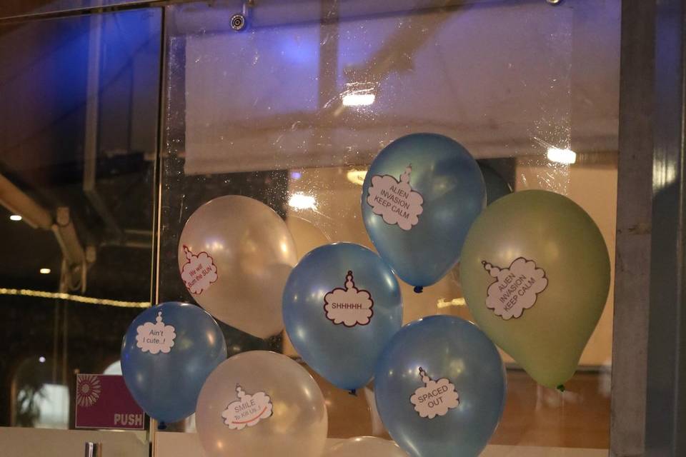 Galaxy Theme birthday party