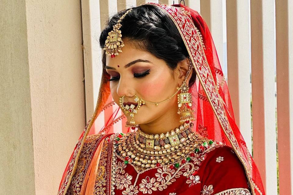 Bridal look