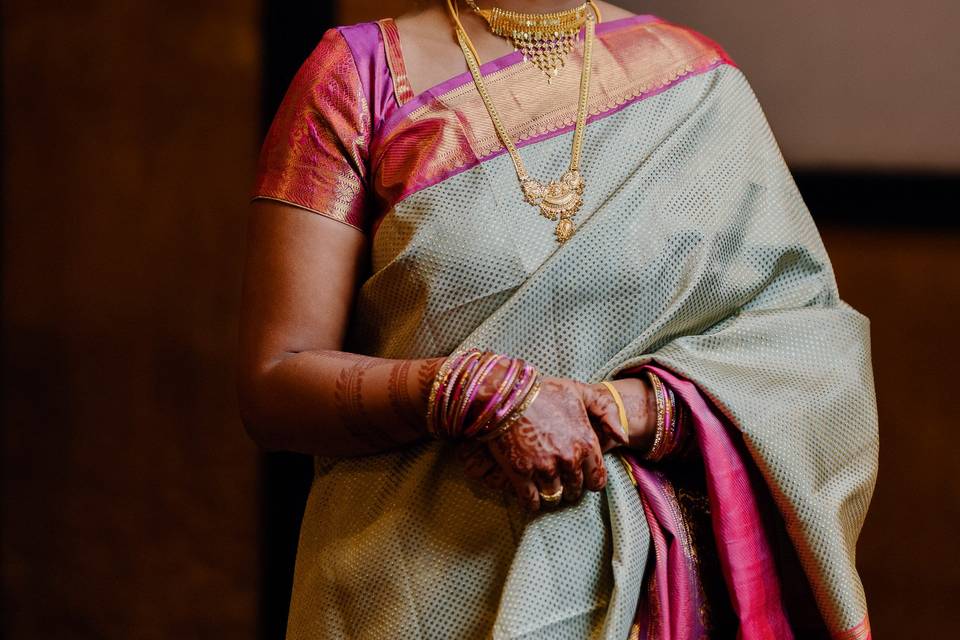 South Indian Tamil Brahmin wed