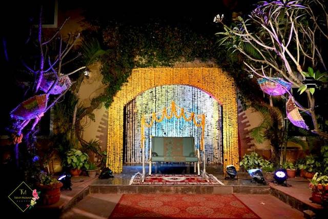 Haldi Backdrop