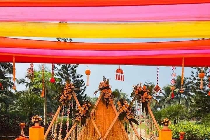 Haldi decor