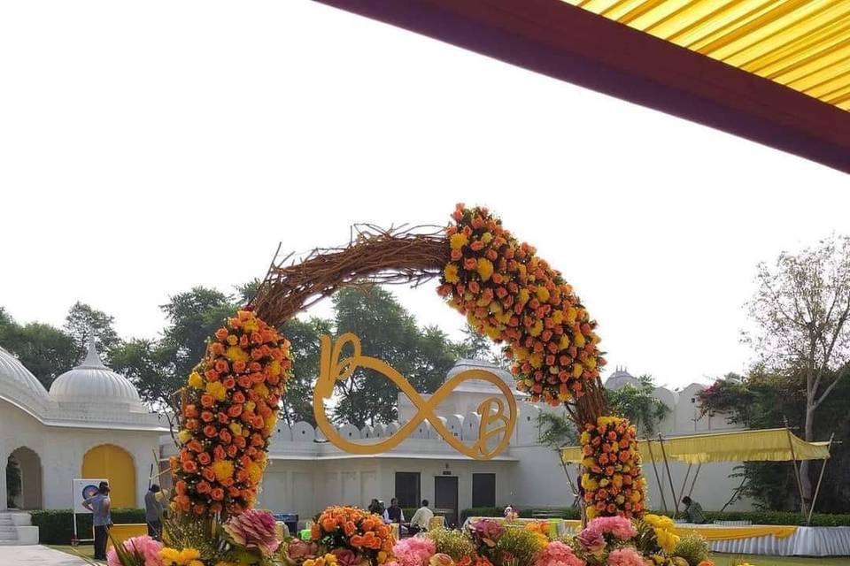Haldi decor