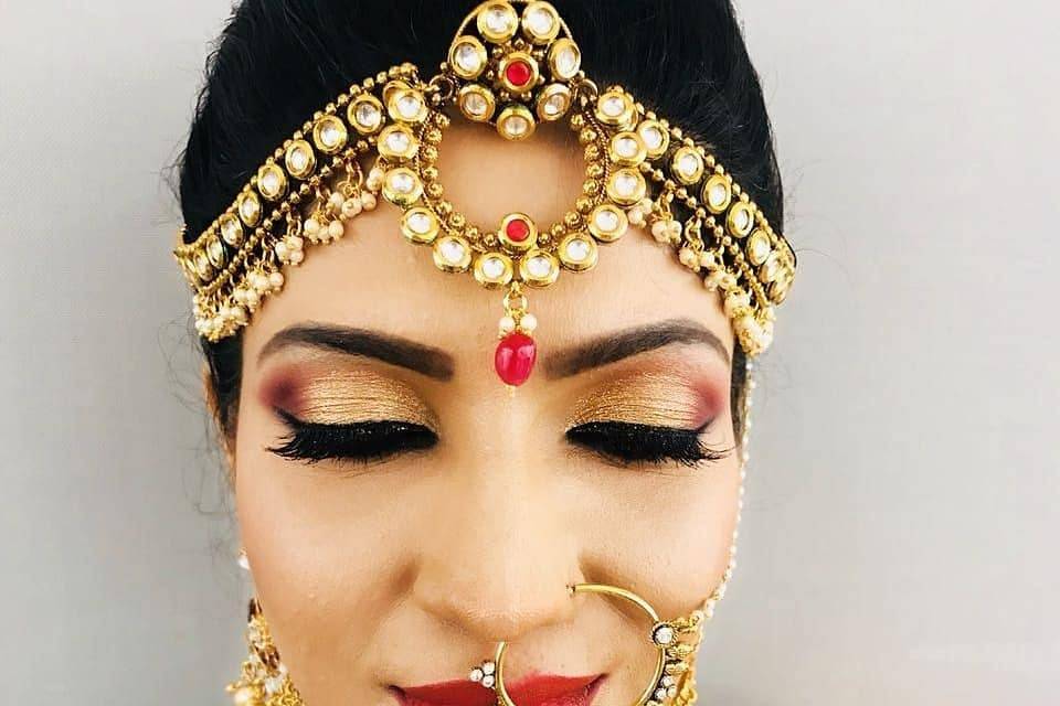 Bridal makeup