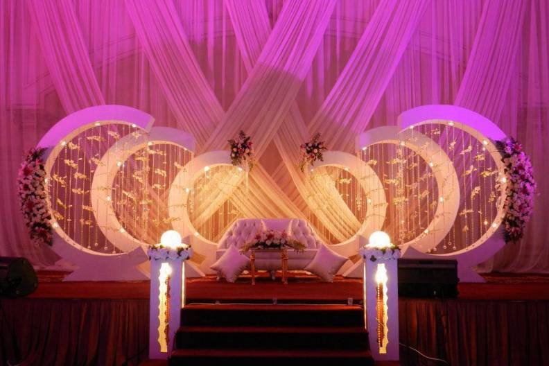 Decoration of weddings