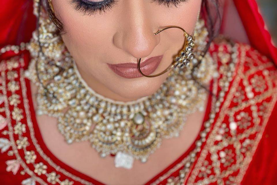 Bridal makeup