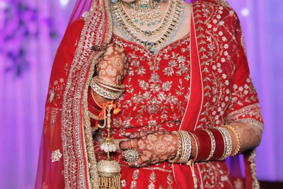 Bridal makeup