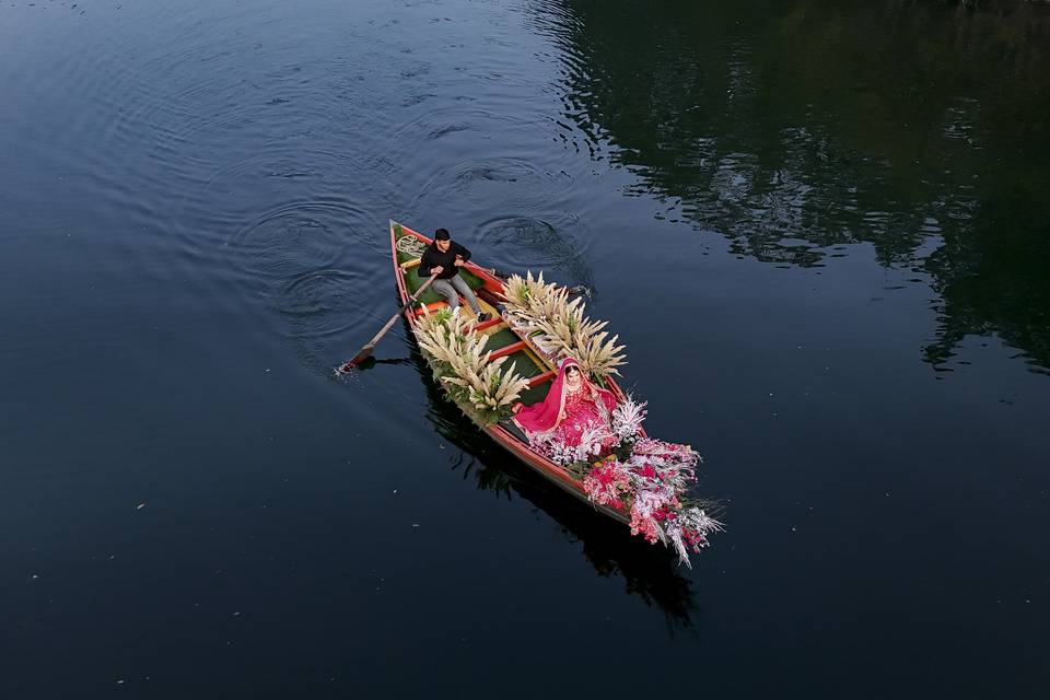 Bride's entry