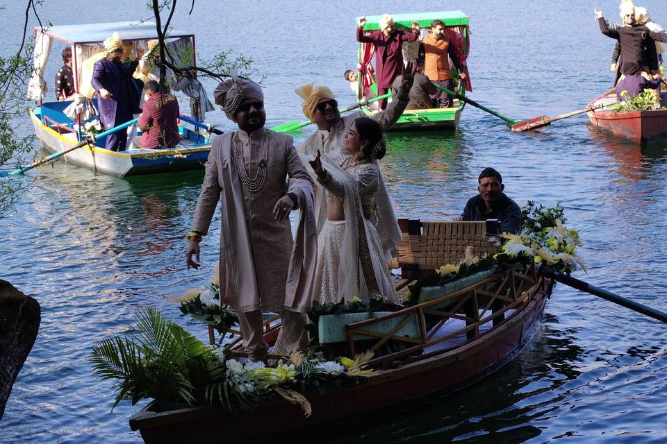 Groom's entry