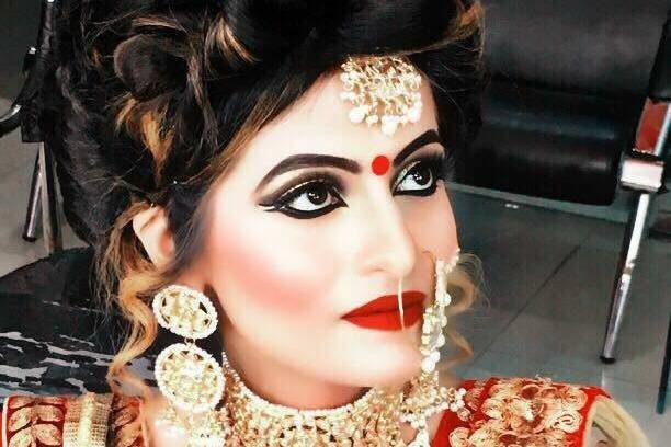 Bridal makeup