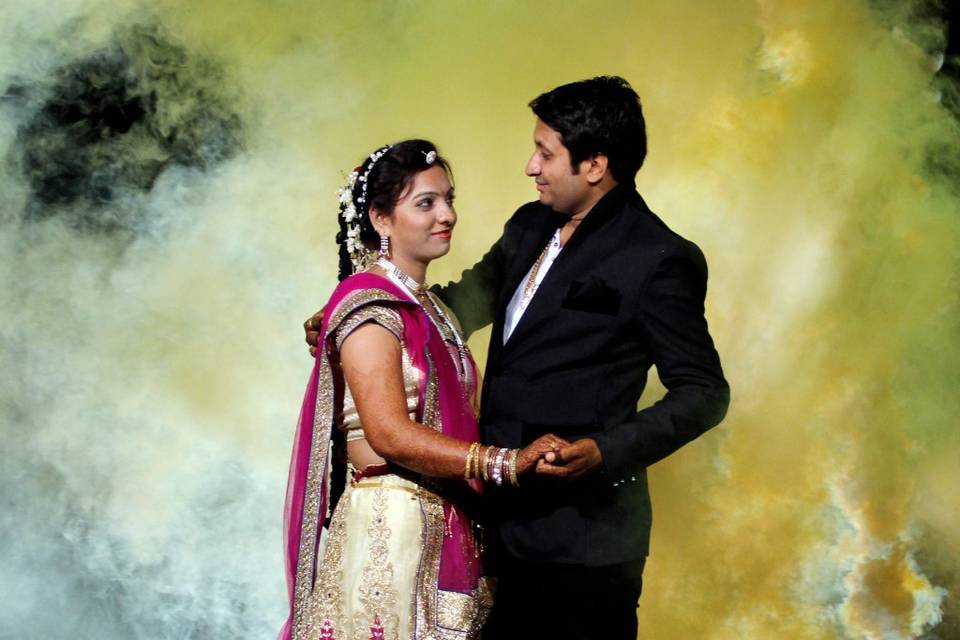 Couple in Fogg