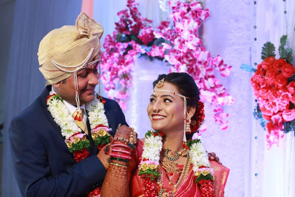 Bride and groom