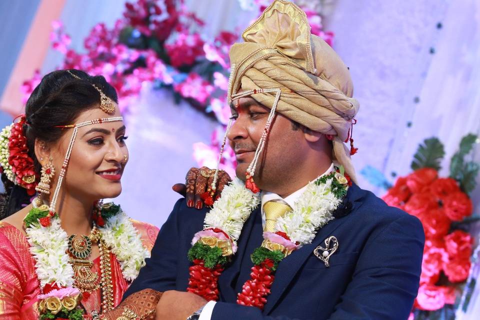 Bride and groom