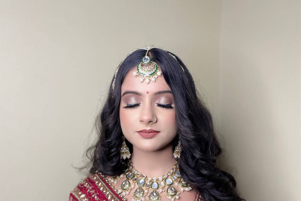 Bridal makeup