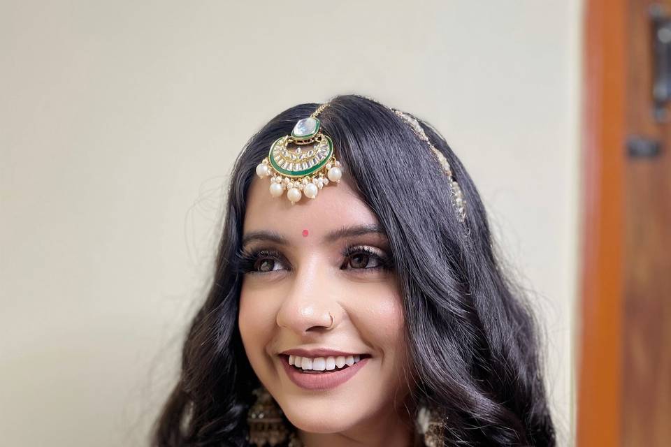 Bridal makeup