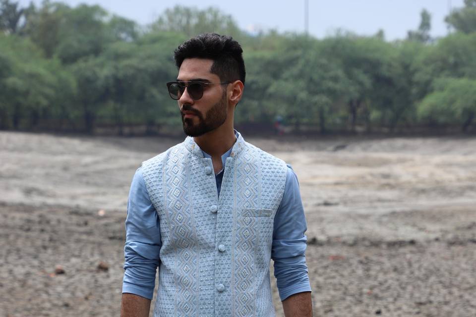 Nehru Jacket By Ankit V Kapoor