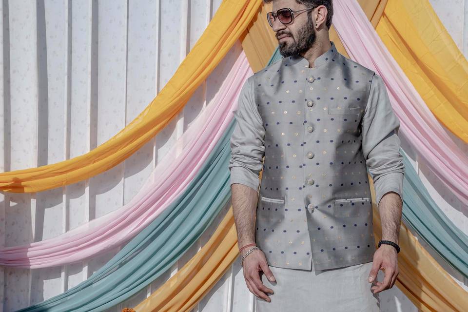 Nehru Jacket By Ankit V Kapoor