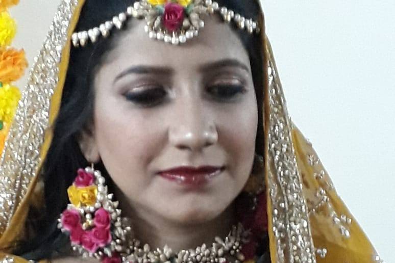 Bridal makeup