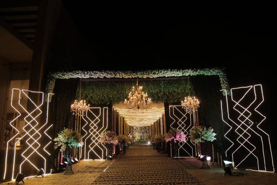 Wedding at the fern sariska