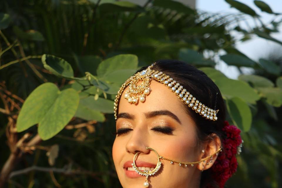 Bridal makeup