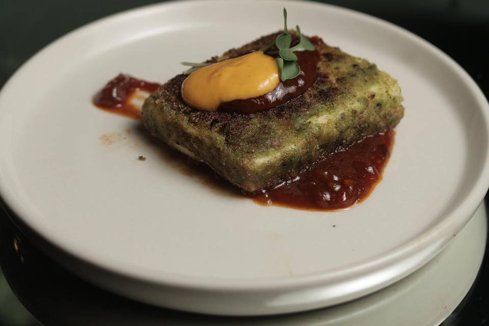 Grilled Cottage Cheese