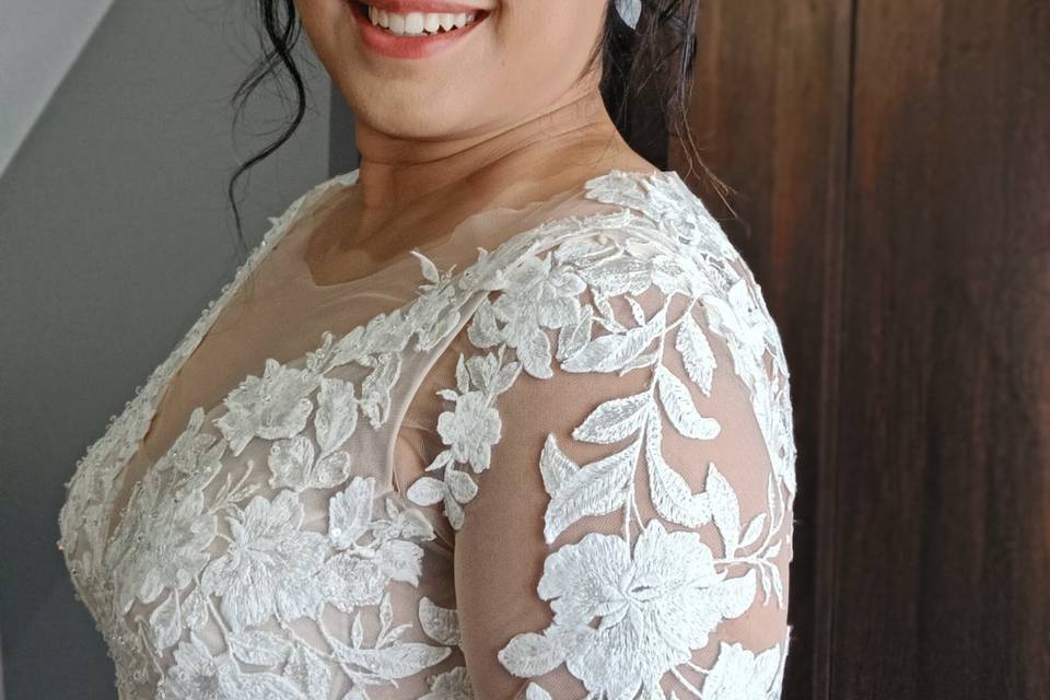 Bridal look