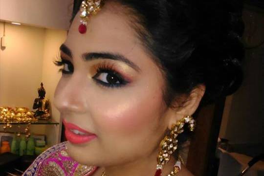 Bridal makeup