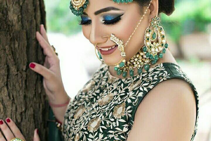 Bridal makeup