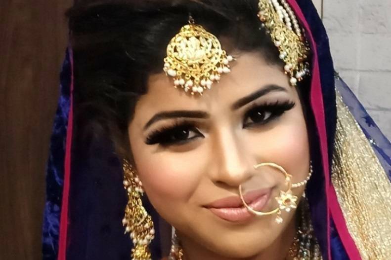 Bridal makeup