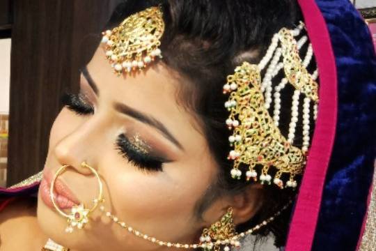 Bridal makeup