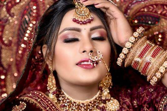 Bridal makeup
