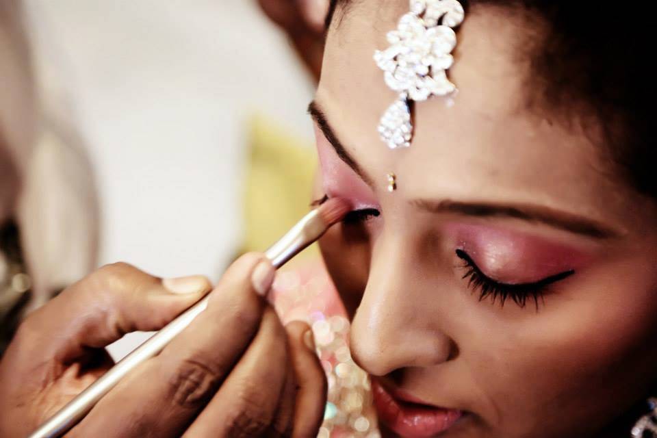 Makeup Artist Venkatesh & Team Work