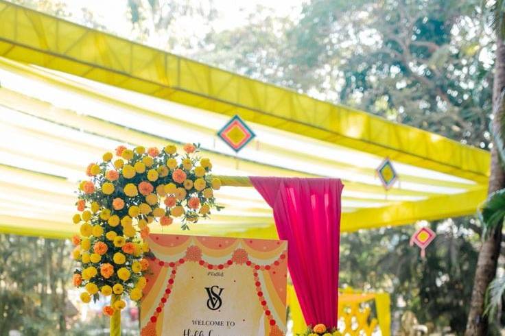 Haldi decor