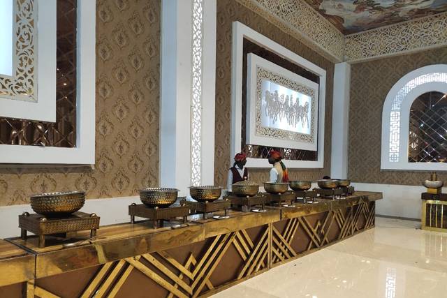 Catering setup