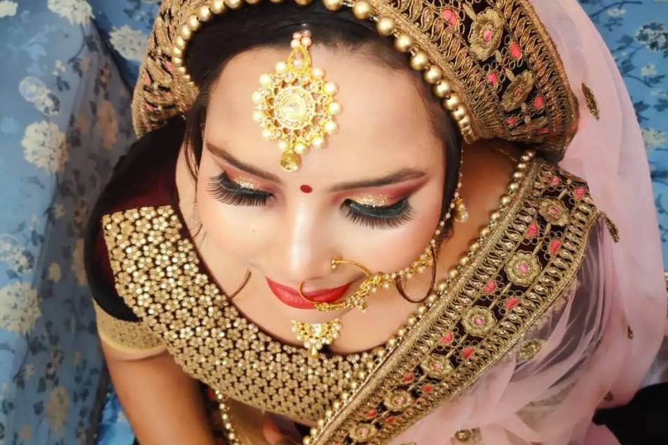 Bridal makeup