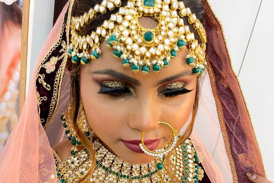 Bridal makeup