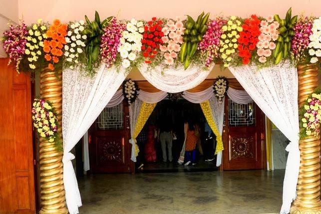 Decoration of weddings