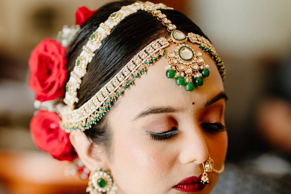 Bridal makeup