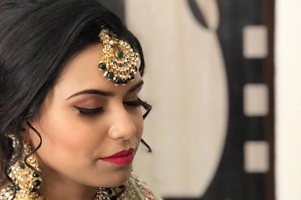 Bridal makeup